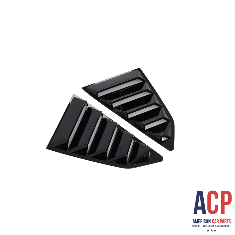 CAMARO Skrzela bocznych szyb komplet czarny połysk 2016-2023.png