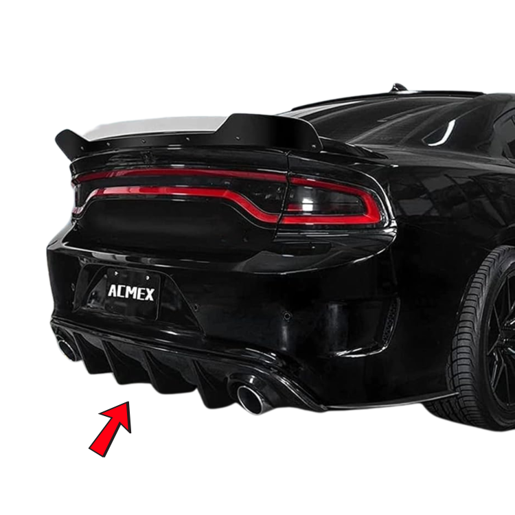 CHARGER Dyfuzor tylnego zderzaka SRT czarny połysk 2015-2023(1).png