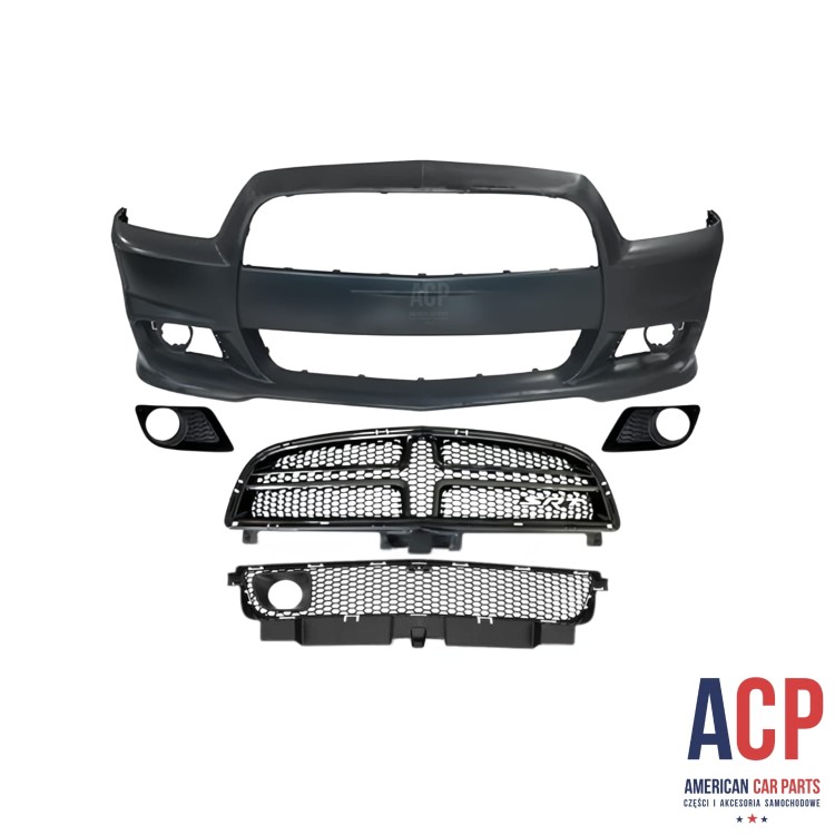 CHARGER Zderzak przedni komplet styl SRT z radarem: bez radaru 2011-2014.jpg