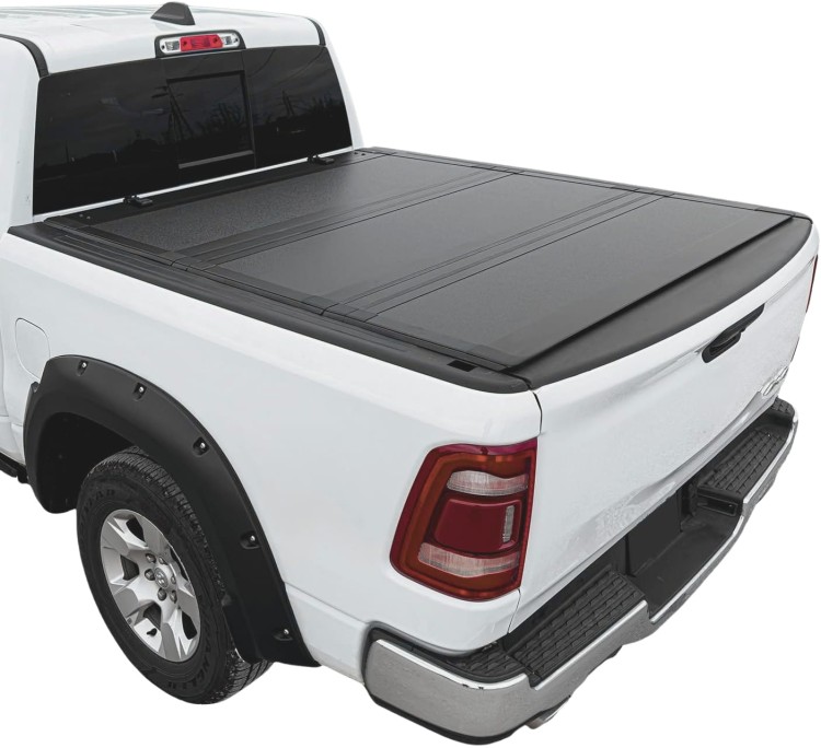 RAM 1500:F150 Przykrycie pokrywa paki twarda niski profil  - długość paki 5'7" 2009-.jpg