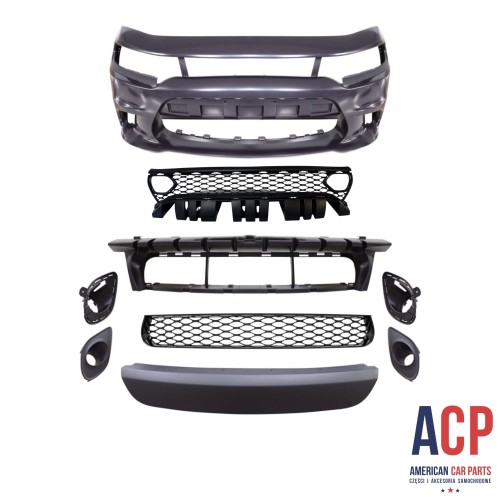 CHARGER Zderzak przedni pod halogeny komplet styl 2015 SRT Hellcat 2015-2023.jpg
