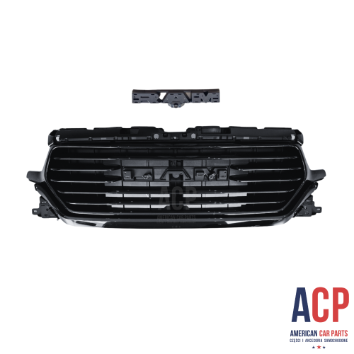 RAM 1500 Grill Atrapa chłodnicy Limited:Longhorn czarny połysk 2019-.png