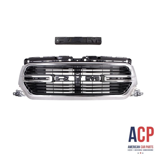 RAM 1500 Grill atrapa chłodnicy styl Chrom 2019-2024.jpg