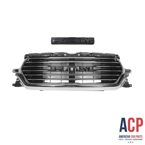 RAM 1500 Grill atrapa chłodnicy Limited:Longhorn styl Chrom 2019-2024.jpg