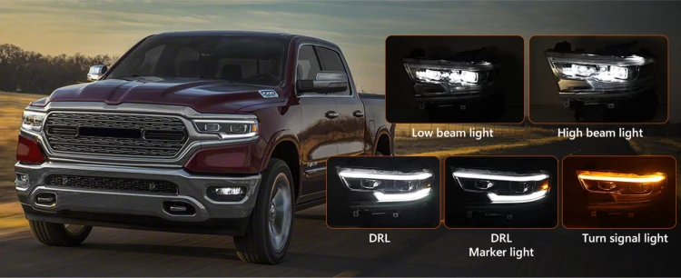 RAM 1500 Lampy przednie Full LED Limited:Longhorn chrom komplet 2019-(3).png