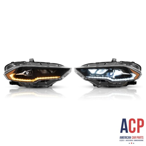 MUSTANG Lampy przednie Full LED komplet 2018-2022 VLAND.jpg