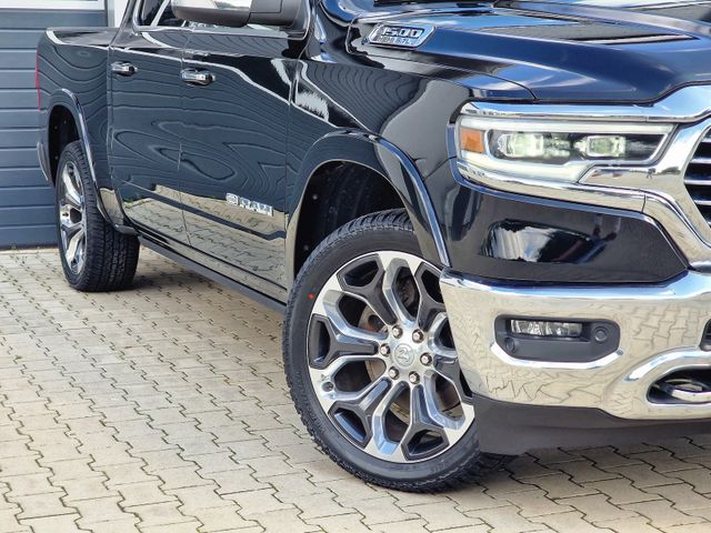 RAM 1500 Zestaw zderzak przedni komplet pod haki styl chrom 2019-2024 + halogeny LED(3).jpeg